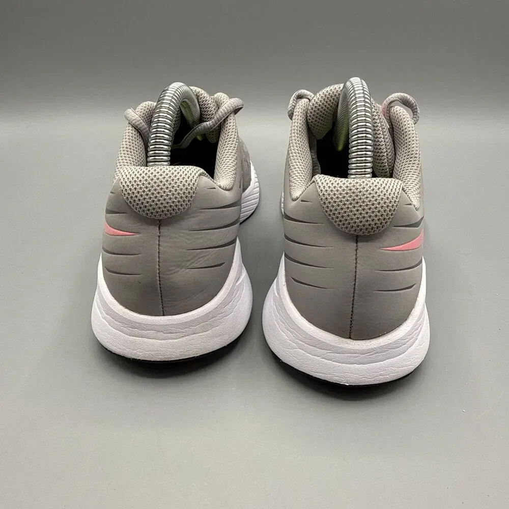 Nike Star Runner Atmosphere Sneaker Gray Pink Stripe Size 5.5Y